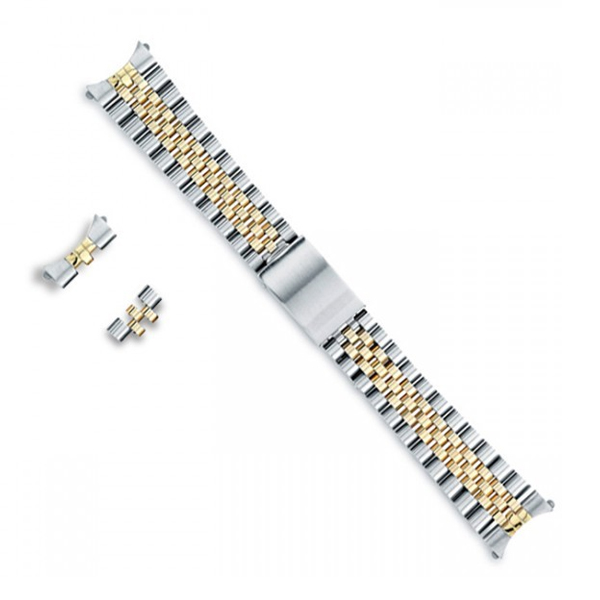Ladies SS 18k Italian Made Jubilee Style Band