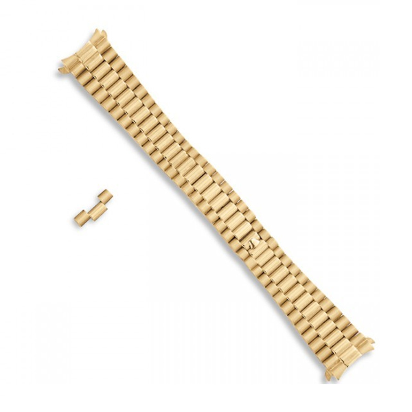 Ladies 18k Italian Made President Style Band